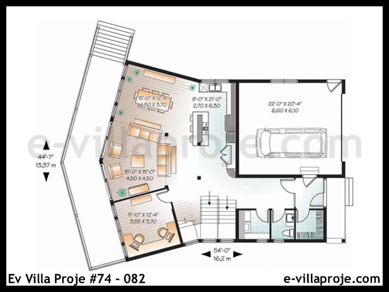 Gazbeton Çelik Ev 267 m² Dubleks (5+1) - Görsel 2