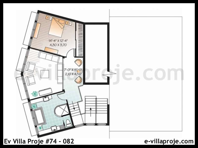 Gazbeton Çelik Ev 267 m² Dubleks (5+1) - Görsel 3