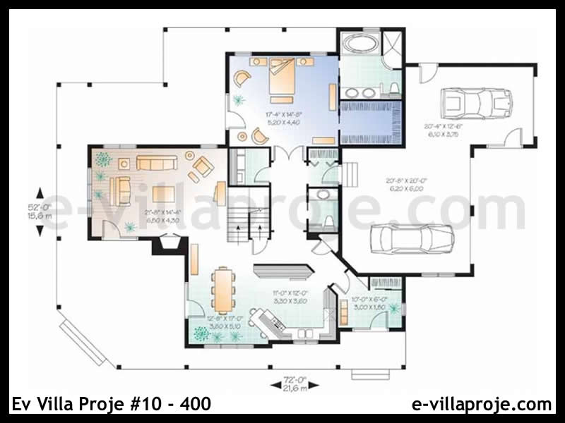 Gazbeton Çelik Ev 270 m² Dubleks (5+1) - Görsel 2