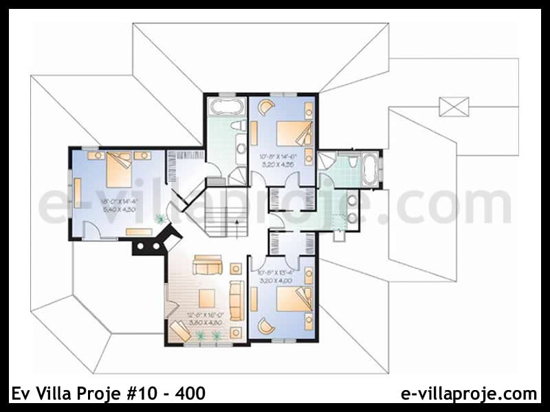 Gazbeton Çelik Ev 270 m² Dubleks (5+1) - Görsel 3