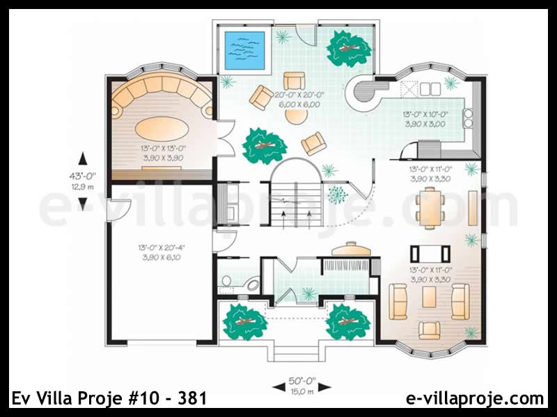 Gazbeton Çelik Ev 271 m² Dubleks (5+1) - Görsel 2