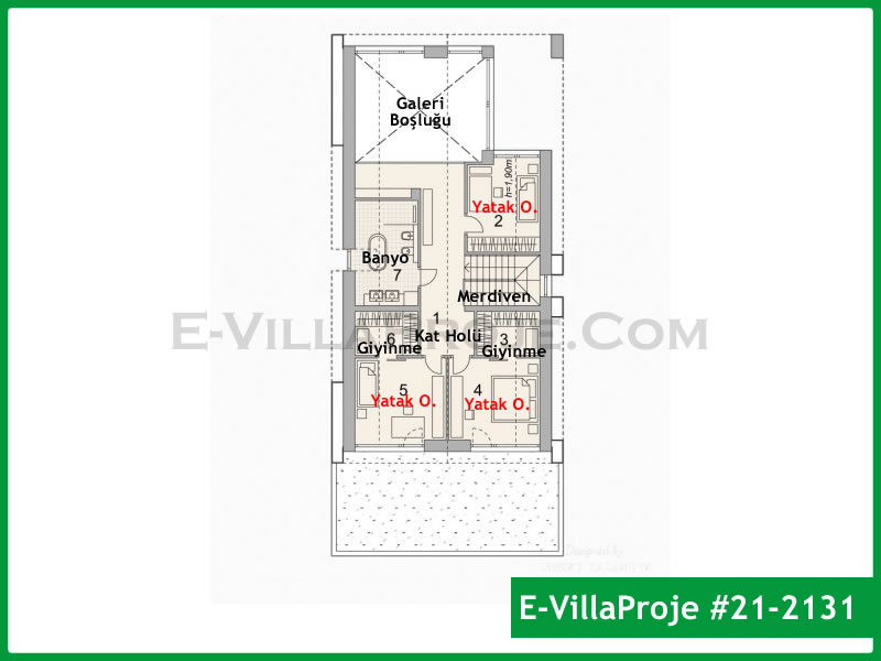 Gazbeton Çelik Ev 271 m² Dubleks (5+1) - Görsel 3