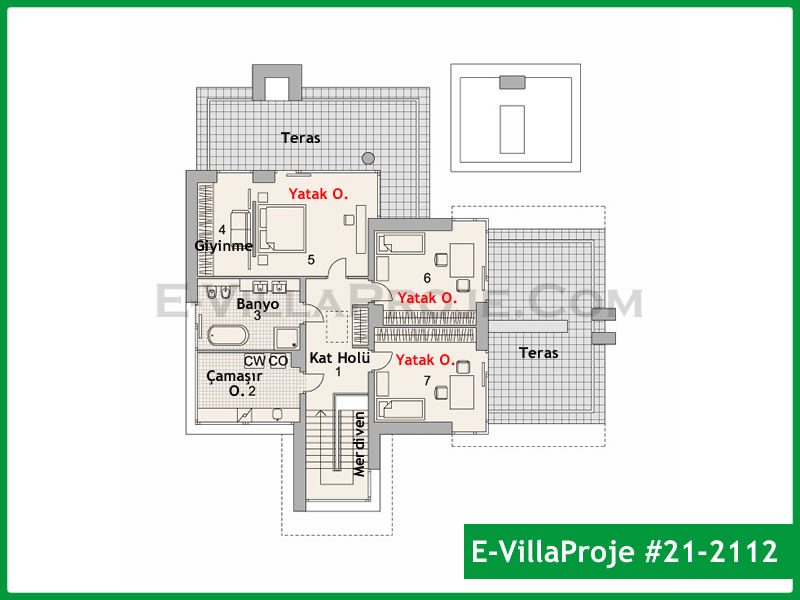 Gazbeton Çelik Ev 272 m² Dubleks (5+1) - Görsel 3