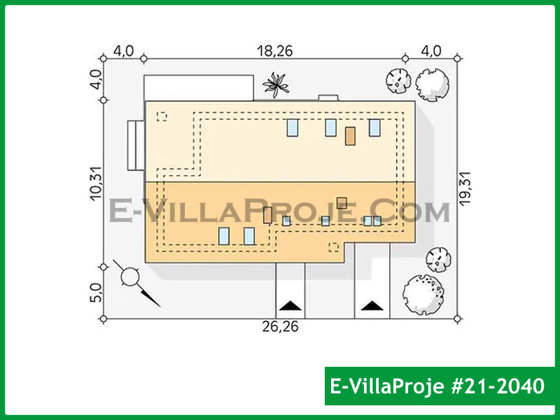 Gazbeton Çelik Ev 275 m² Dubleks (5+1) - Görsel 7