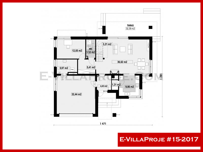 Gazbeton Çelik Ev 280 m² Dubleks (5+1) - Görsel 2