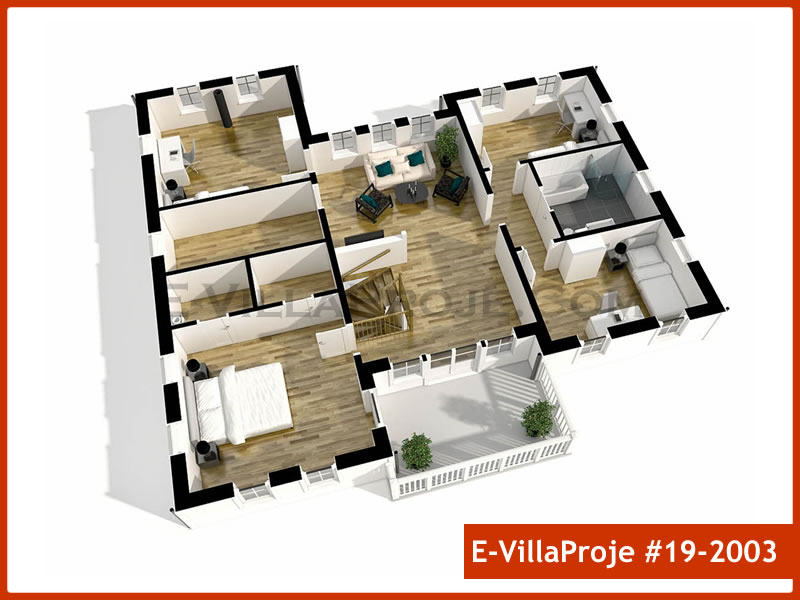 Gazbeton Çelik Ev 280 m² Dubleks (5+1) - Görsel 9