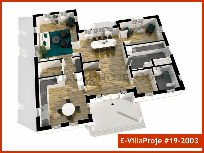 Gazbeton Çelik Ev 280 m² Dubleks (5+1) - Görsel 8