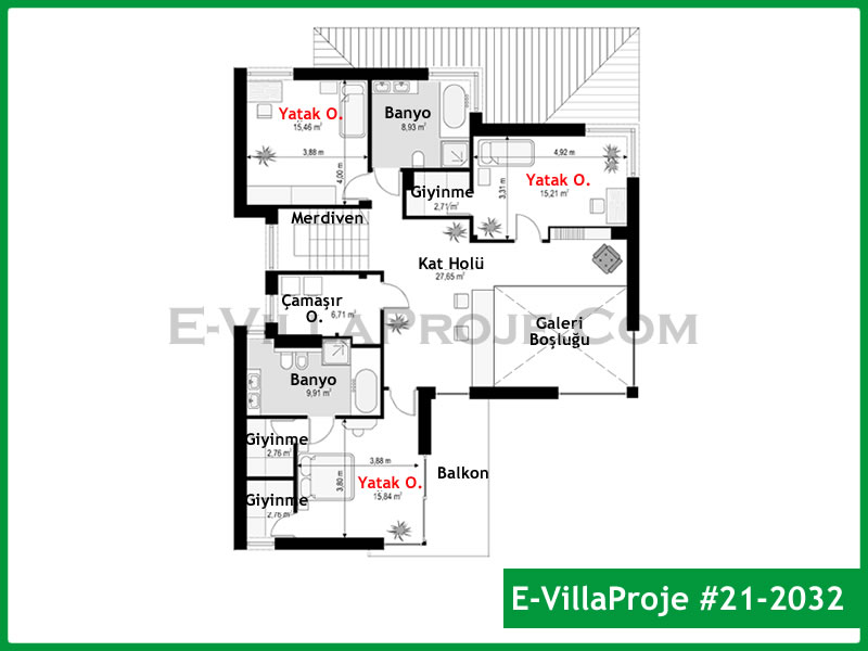 Gazbeton Çelik Ev 280 m² Dubleks (5+1) - Görsel 3