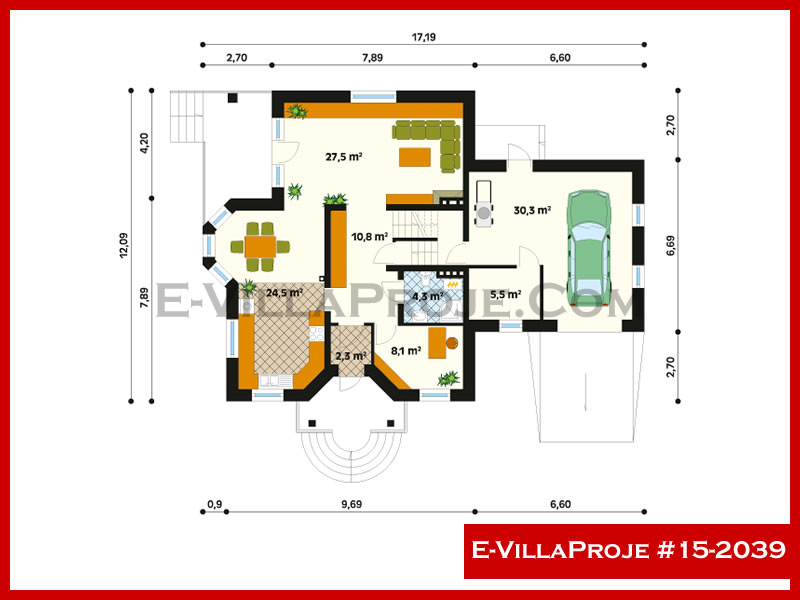 Gazbeton Çelik Ev 280 m² Dubleks (5+1) - Görsel 2