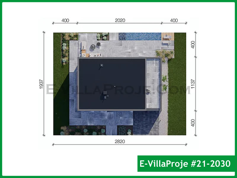 Gazbeton Çelik Ev 281 m² Dubleks (5+1) - Görsel 17