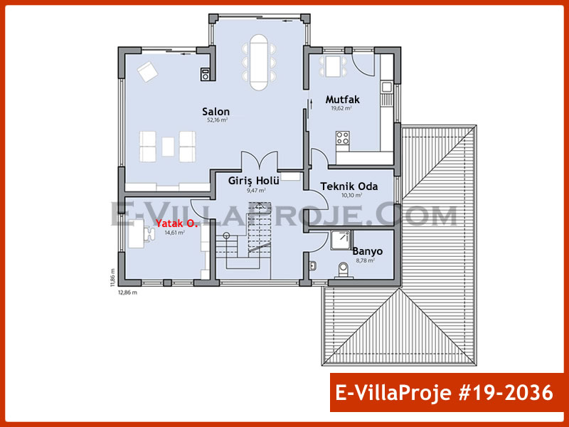 Gazbeton Çelik Ev 284 m² Dubleks (5+1) - Görsel 2