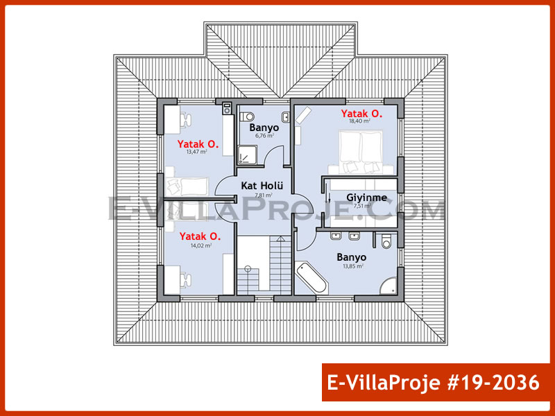 Gazbeton Çelik Ev 284 m² Dubleks (5+1) - Görsel 3