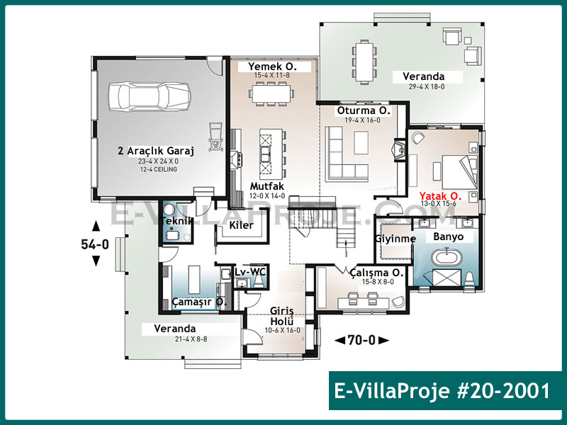 Gazbeton Çelik Ev 287 m² Dubleks (5+1) - Görsel 2