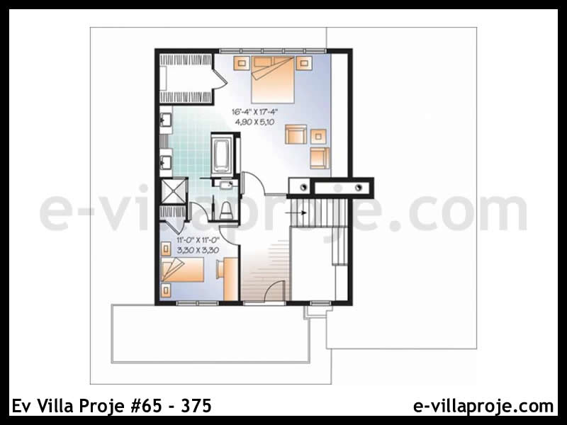 Gazbeton Çelik Ev 290 m² Dubleks (5+1) - Görsel 3
