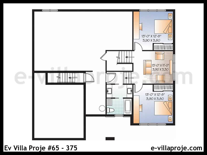 Gazbeton Çelik Ev 290 m² Dubleks (5+1) - Görsel 4