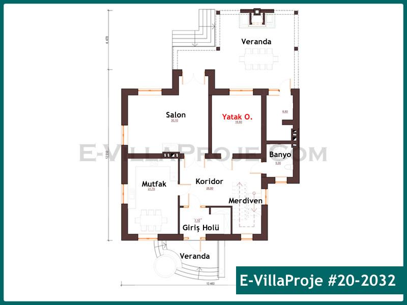 Gazbeton Çelik Ev 292 m² Dubleks (5+1) - Görsel 2