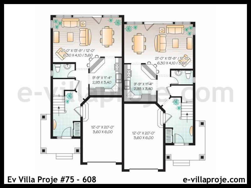 Gazbeton Çelik Ev 292 m² Dubleks (5+1) - Görsel 2