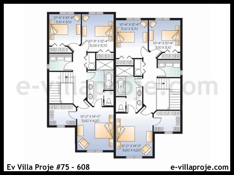 Gazbeton Çelik Ev 292 m² Dubleks (5+1) - Görsel 3
