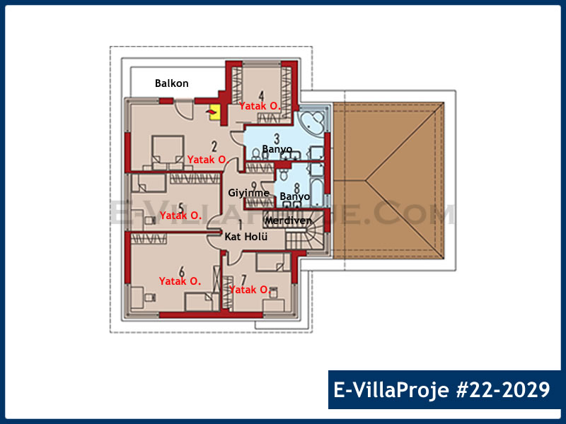 Gazbeton Çelik Ev 292 m² Dubleks (5+1) - Görsel 3
