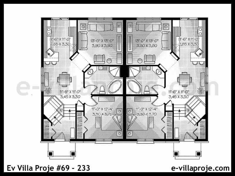 Gazbeton Çelik Ev 295 m² Dubleks (5+1) - Görsel 2
