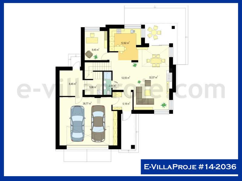 Gazbeton Çelik Ev 295 m² Dubleks (5+1) - Görsel 2