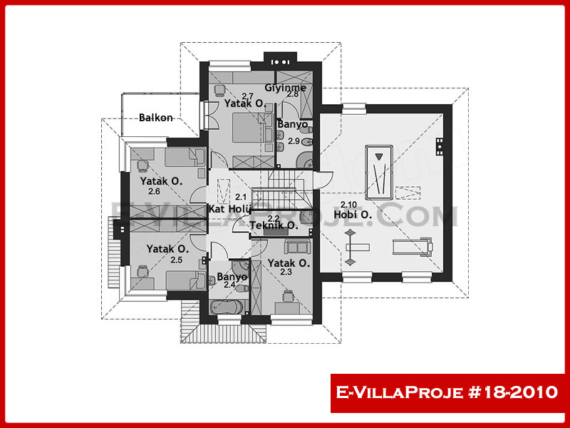 Gazbeton Çelik Ev 297 m² Dubleks (5+1) - Görsel 3
