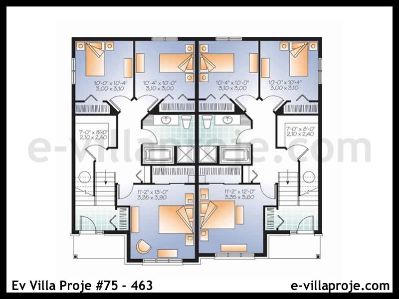 Gazbeton Çelik Ev 298 m² Dubleks (5+1) - Görsel 3