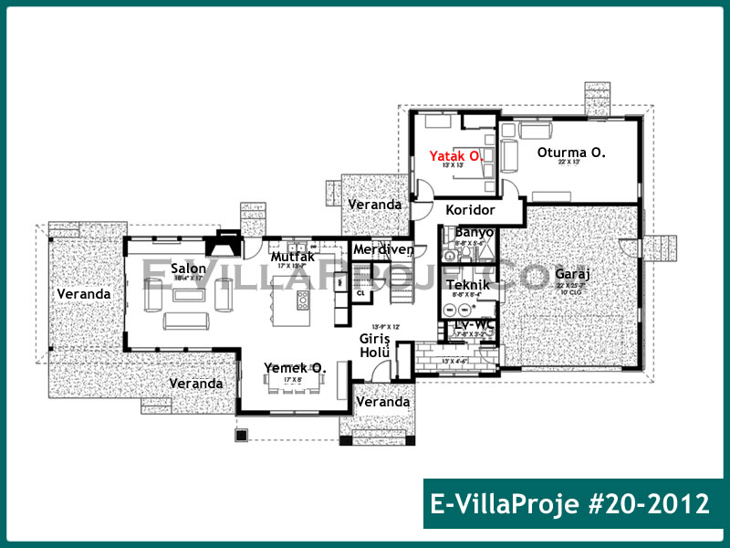 Gazbeton Çelik Ev 301 m² Dubleks (5+1) - Görsel 2