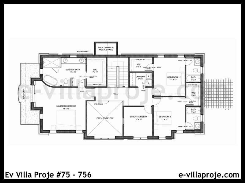 Gazbeton Çelik Ev 304 m² Dubleks (5+1) - Görsel 3