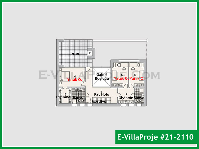 Gazbeton Çelik Ev 310 m² Dubleks (5+1) - Görsel 3
