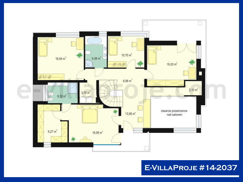 Gazbeton Çelik Ev 311 m² Dubleks (5+1) - Görsel 3