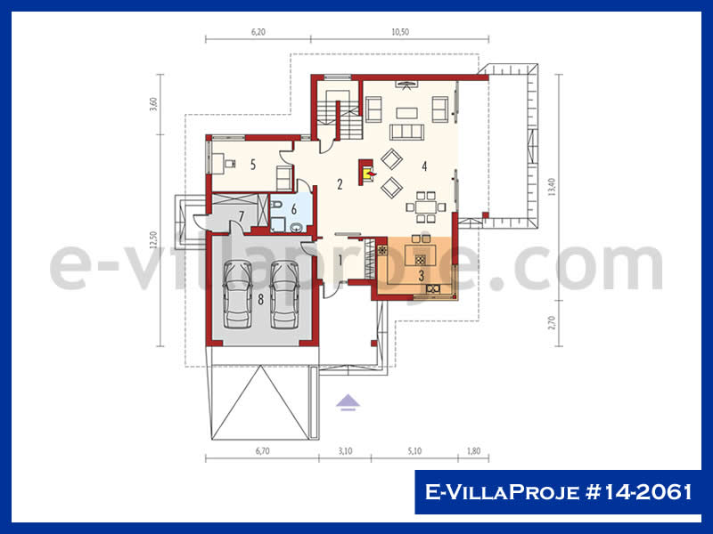Gazbeton Çelik Ev 313 m² Dubleks (5+1) - Görsel 2