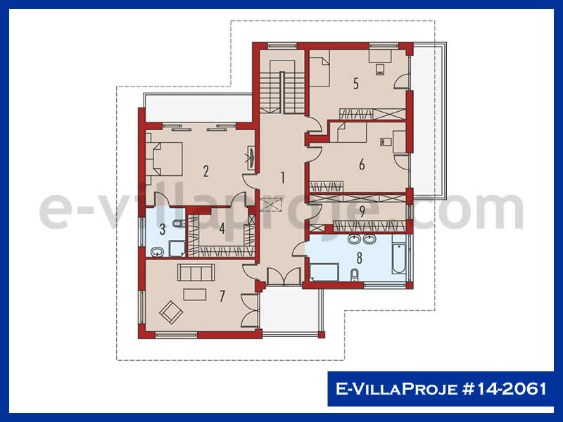 Gazbeton Çelik Ev 313 m² Dubleks (5+1) - Görsel 3