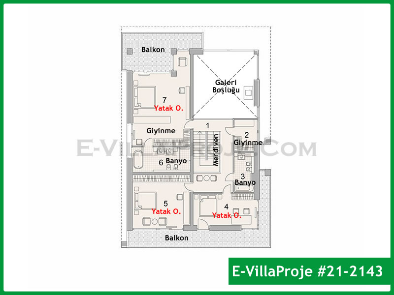 Gazbeton Çelik Ev 315 m² Dubleks (5+1) - Görsel 3