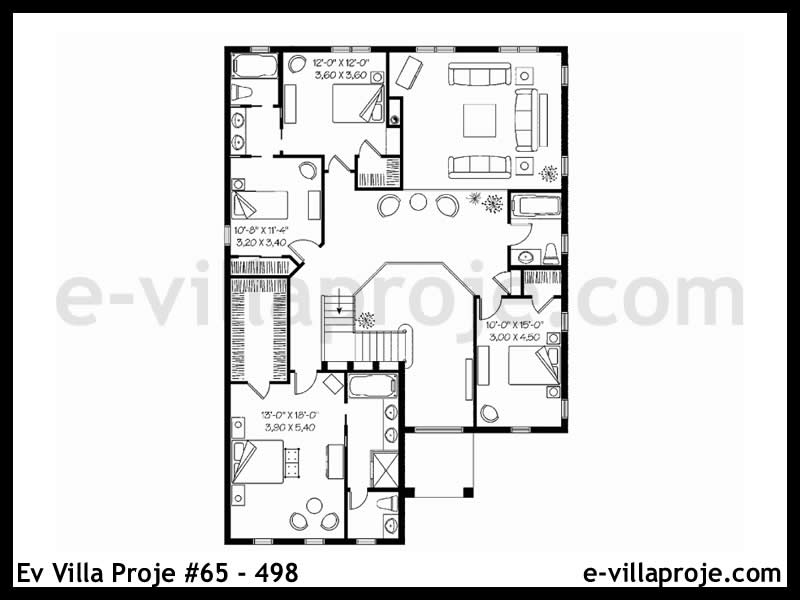Gazbeton Çelik Ev 316 m² Dubleks (5+1) - Görsel 3