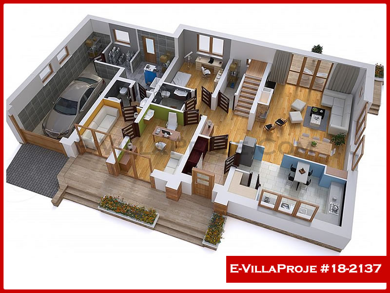 Gazbeton Çelik Ev 319 m² Dubleks (5+1) - Görsel 7