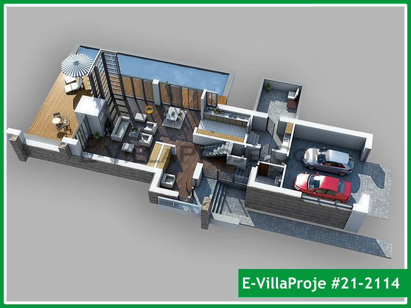 Gazbeton Çelik Ev 328 m² Dubleks (5+1) - Görsel 7