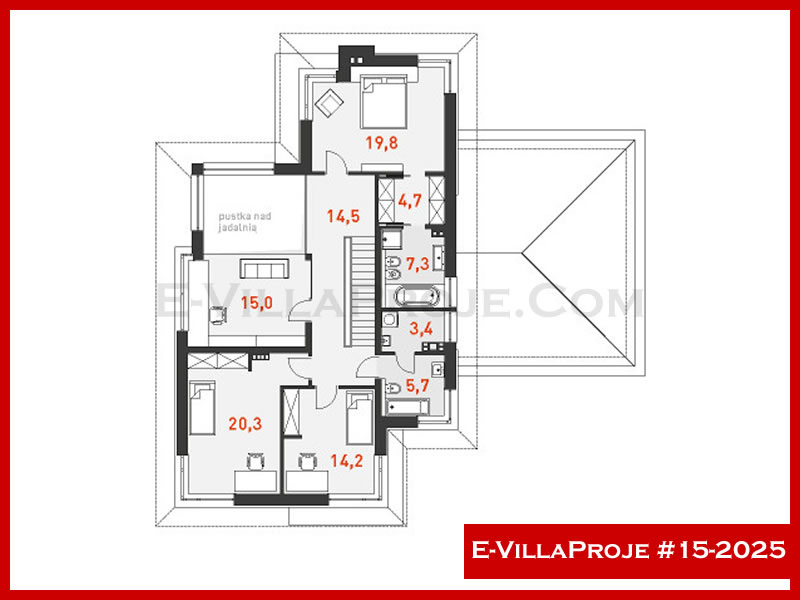 Gazbeton Çelik Ev 336 m² Dubleks (5+1) - Görsel 3