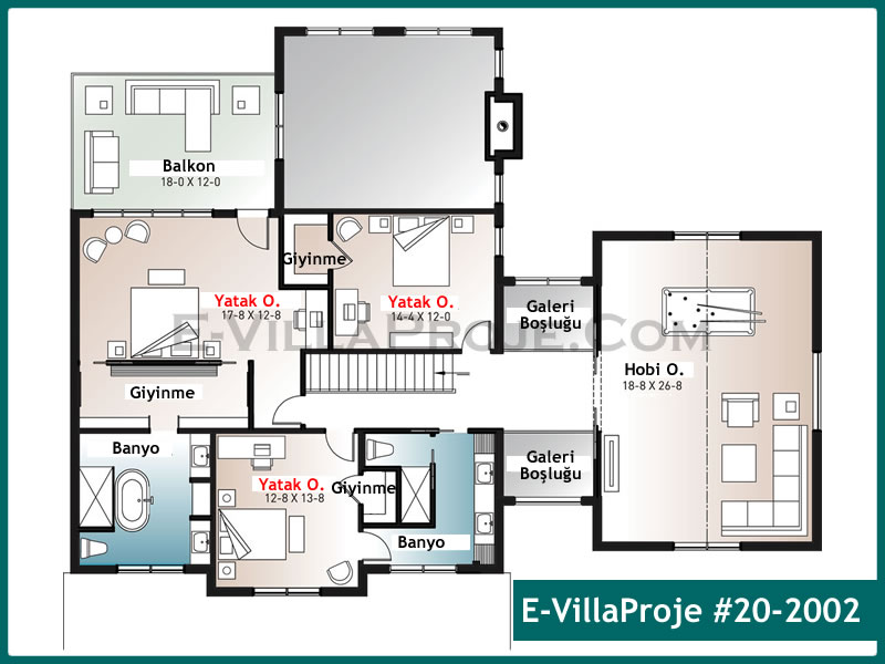 Gazbeton Çelik Ev 340 m² Dubleks (5+1) - Görsel 3