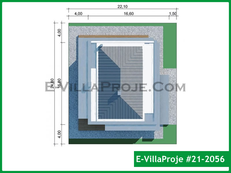 Gazbeton Çelik Ev 348 m² Dubleks (5+1) - Görsel 8