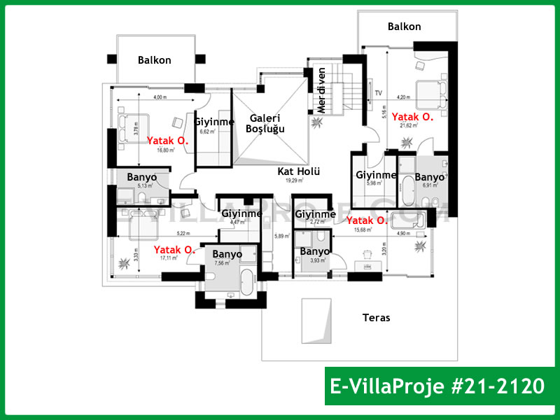 Gazbeton Çelik Ev 355 m² Dubleks (5+1) - Görsel 3