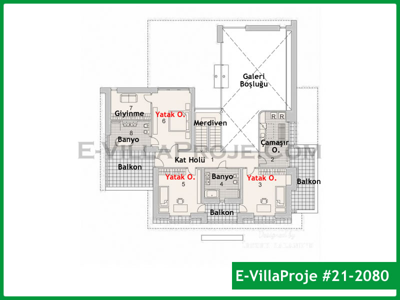 Gazbeton Çelik Ev 371 m² Dubleks (5+1) - Görsel 3