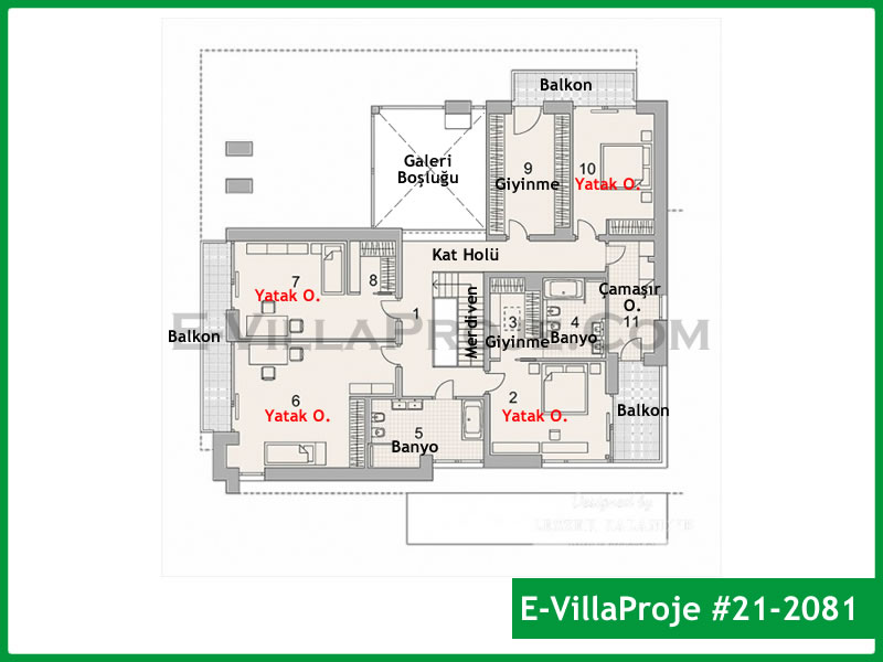 Gazbeton Çelik Ev 380 m² Dubleks (5+1) - Görsel 3