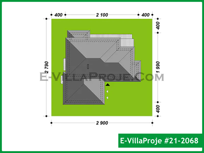 Gazbeton Çelik Ev 382 m² Dubleks (5+1) - Görsel 7
