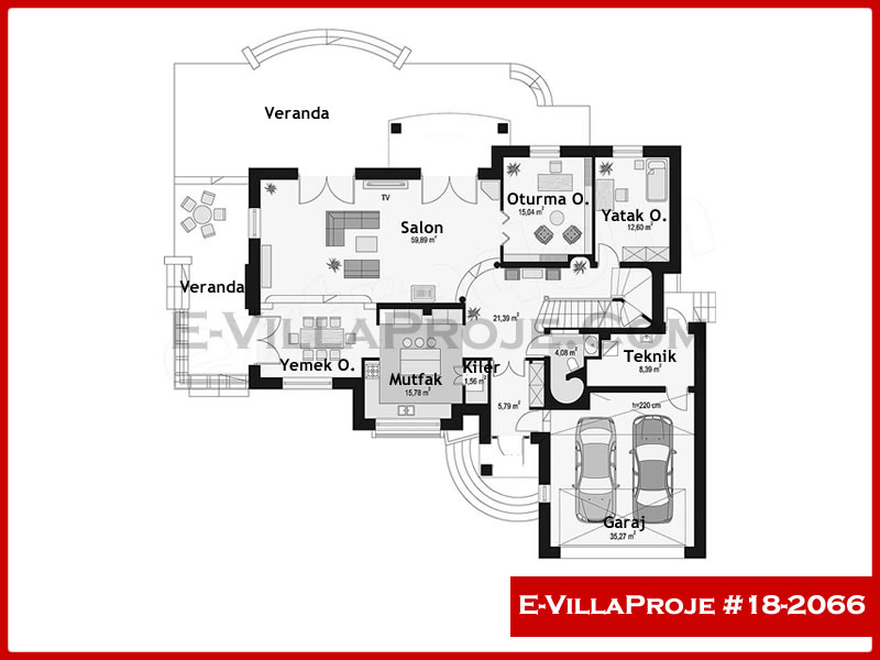 Gazbeton Çelik Ev 383 m² Dubleks (5+1) - Görsel 2