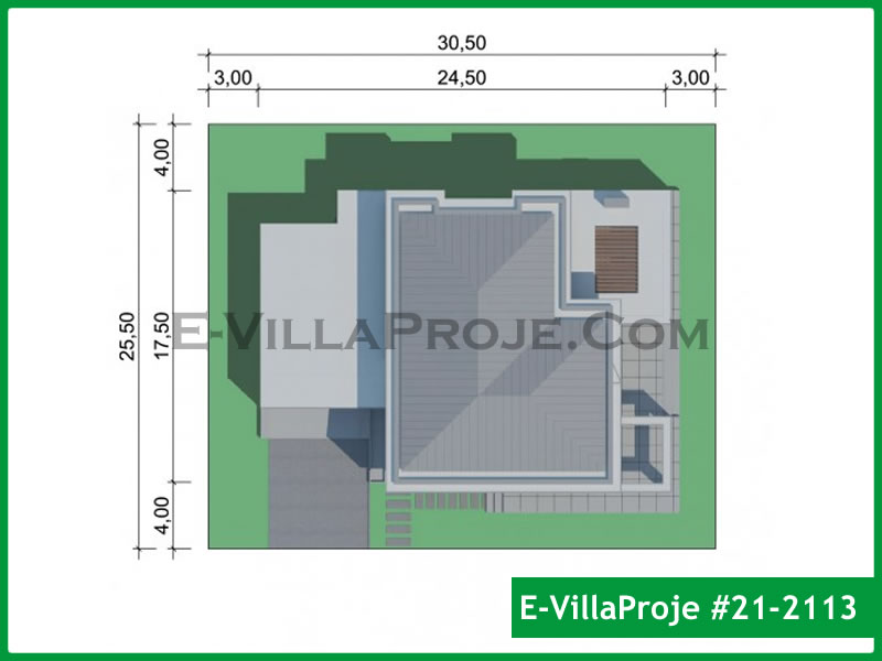 Gazbeton Çelik Ev 385 m² Dubleks (5+1) - Görsel 24