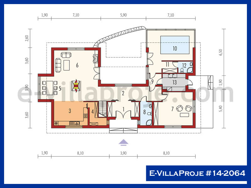 Gazbeton Çelik Ev 390 m² Dubleks (5+1) - Görsel 2
