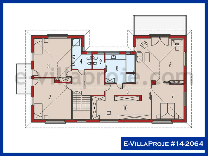 Gazbeton Çelik Ev 390 m² Dubleks (5+1) - Görsel 3