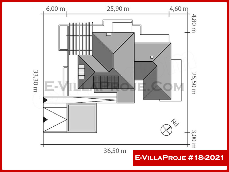 Gazbeton Çelik Ev 391 m² Dubleks (5+1) - Görsel 4