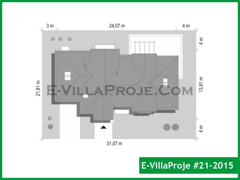 Gazbeton Çelik Ev 393 m² Dubleks (5+1) - Görsel 16